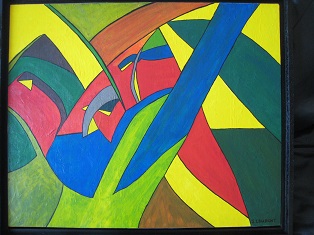 peinture de Josette Bude Laurent
